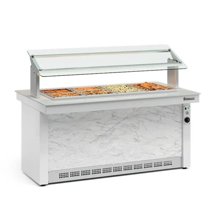 WARMER : STEAM - BUFFET TABLE - GELOPAR