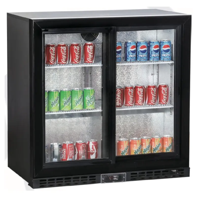 RIGID - BACKBAR CHILLER : 2 DOOR (SLIDING)