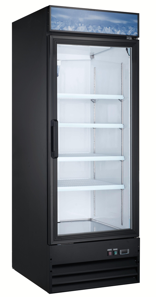 CHILLER : UPRIGHT - GLASS - 1 DOOR | 23CUBIC - RIGID