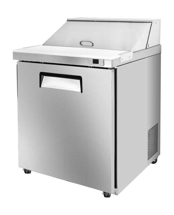 CHILLER : PREP STATION - SALAD / SANDWHICH - 1 DOOR | 28" - RIGID 