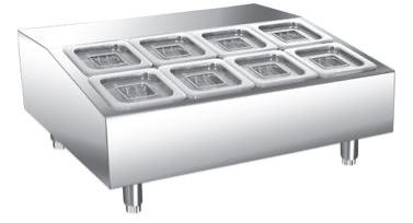 RIGID - TOPPING CHILLER - 8 PAN