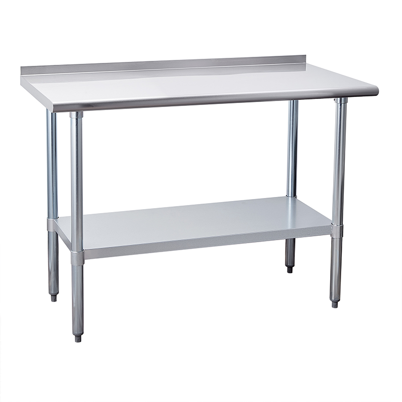 RIGID - ECO WORK TABLE -  5 FEET W/ BACK SPLASH