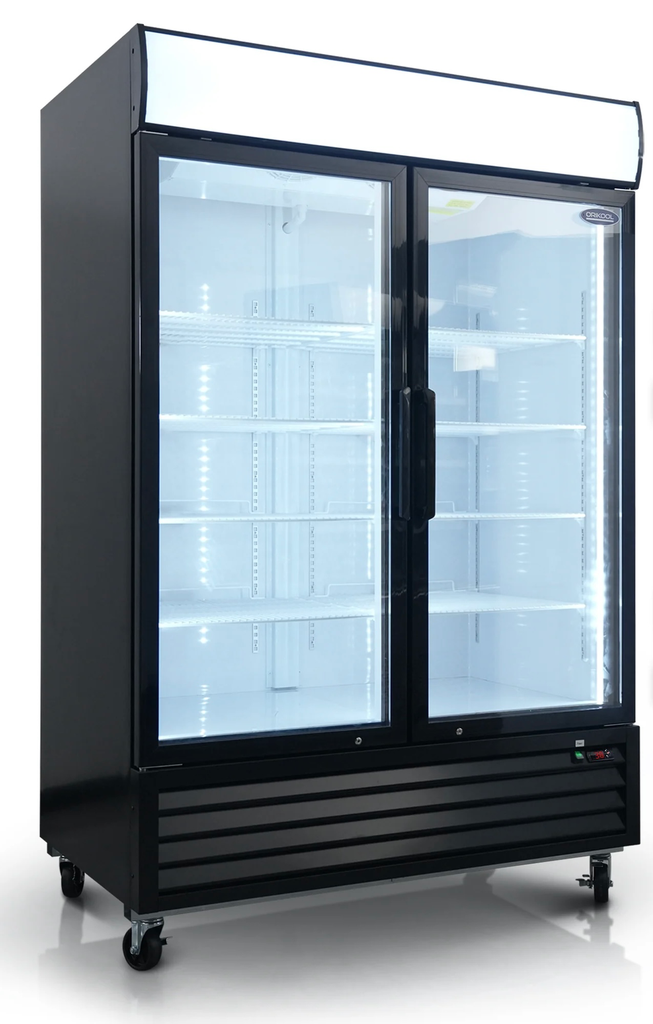 RIGID - FREEZER - DISPLAY 2 DOOR SWING