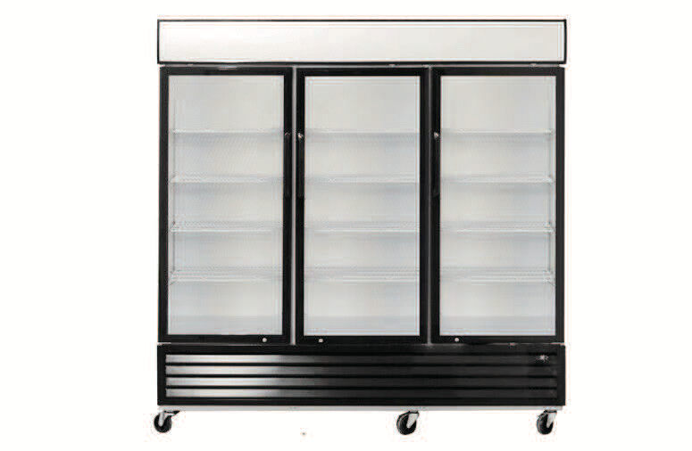 RIGID - FREEZER - DISPLAY 3 DOOR