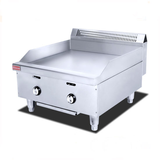 GRIDDLE : GAS - 24" - 13MM PLATE - RIGID