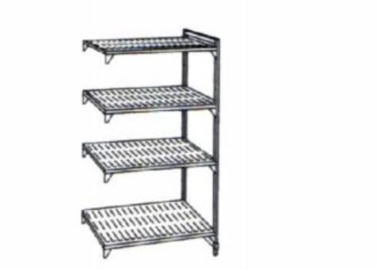 RIGID - SHELVING - PLASTIC : 4 FT ADD ON