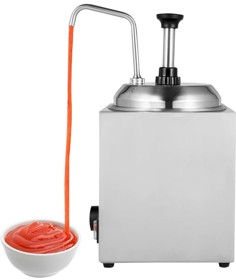 RIGID- SAUCE PUMP DISPENSER X 1