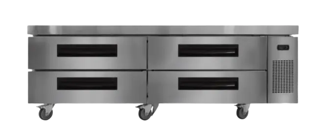 CHILLER : CHEF BASE - 4 DRAWER | 72" - RIGID
