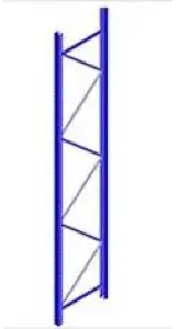 SHELVING - WAREHOUSE RACK- UPRIGHT FRAME 14 FEET - RIGID