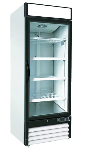 RIGID - UPRIGHT CHILLER : GLASS -1 DOOR / 23 CUBIC