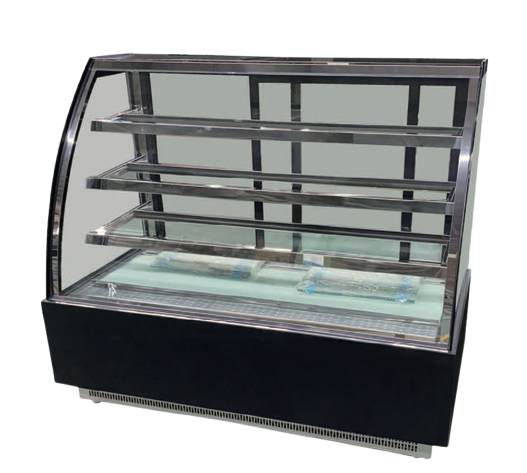 CHILLER : DELI DISPLAY CASE - BAKERY - ROUND | 35" - RIGID