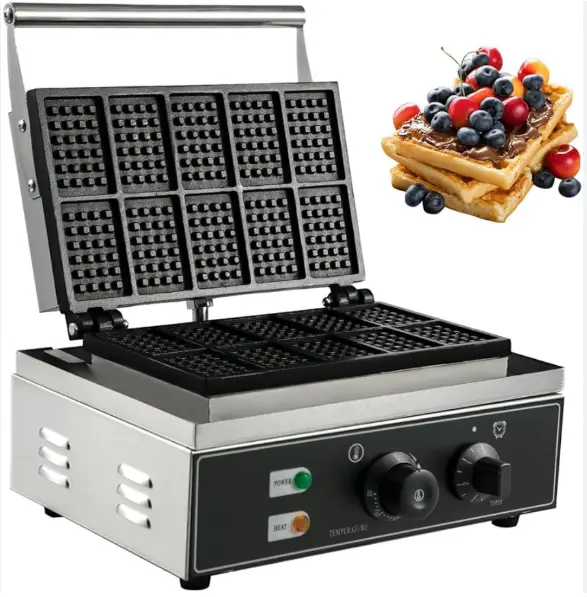 RIGID - WAFFLE BAKER - 1 PLATE - SQUARE