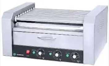 HOT DOG ROLLER - 9 ROLLER - RIGID