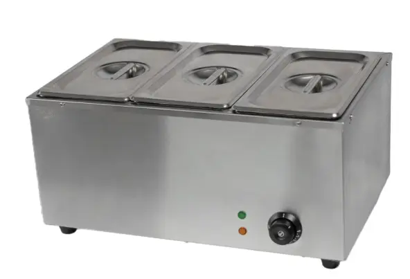 WARMER : STEAM - 3 THIRD PAN (TABLETOP) - RIGID 