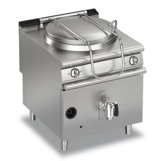 FRYER : BRAZING PAN - JACKET BOILING PAN - GAS - RIGID