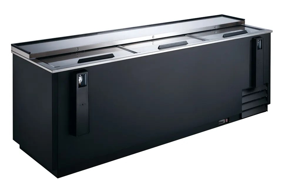 RIGID - CHILLER/FREEZER - HORIZONTAL BOTTLE - 3 SLIDE LIDS
