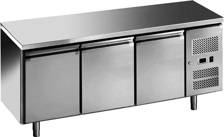 RIGID : 3 DOOR CHEF BASE CHILLER - WORKTOP