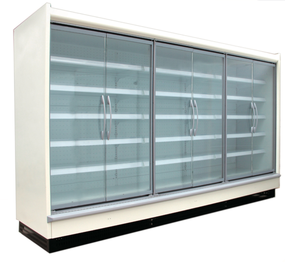 RIGID - CHILLER -  6 DOOR DISPLAY MULTI-DECK - 12FT