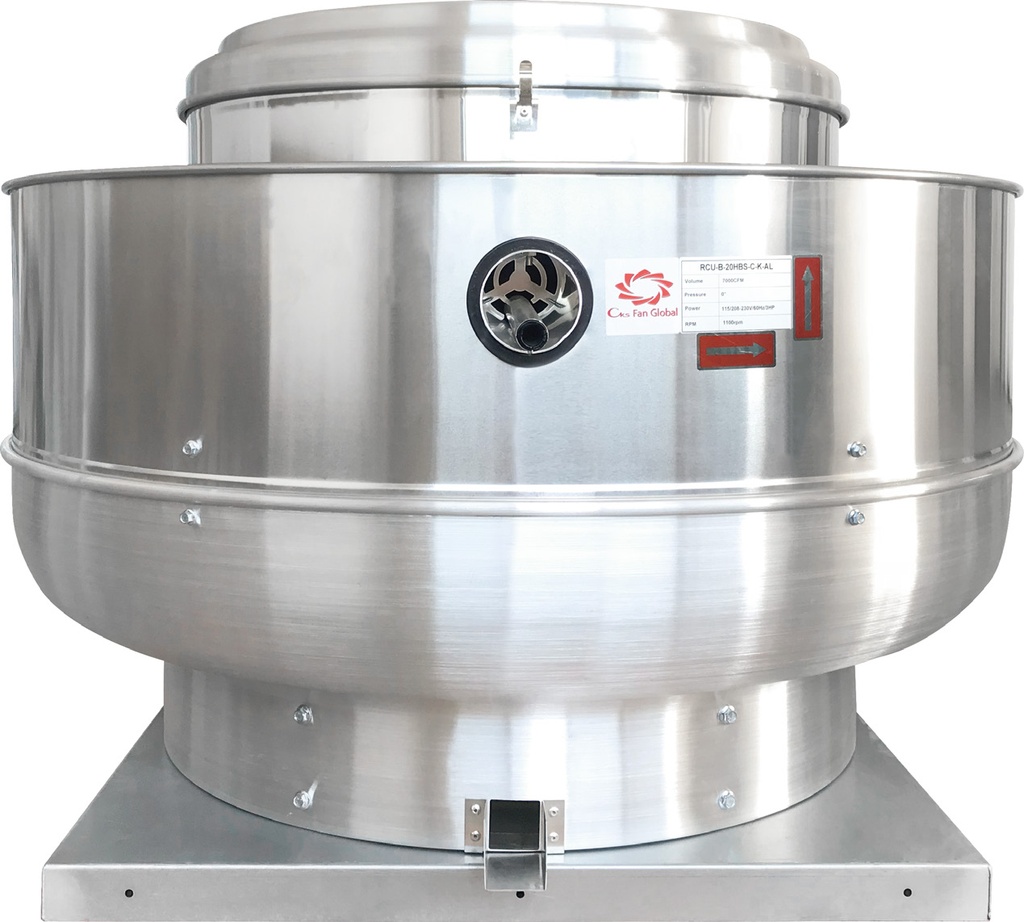 RIGID - MUSHROOM CENTRIFUGAL FAN(4000CFM)