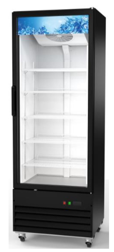 RIGID - CHILLER - 1 DOOR SWING DISPLAY