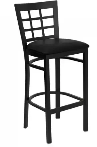 [GD-GS-6R7B] CHAIR - BAR : HARPER