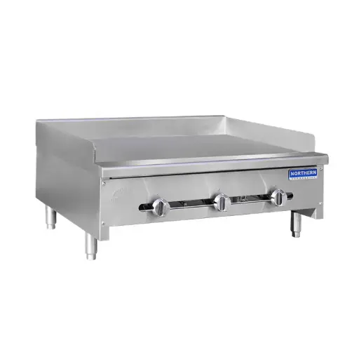 [FHT-HRG-36] GRIDDLE : GAS - 36" - 20MM PLATE - NORTHERN