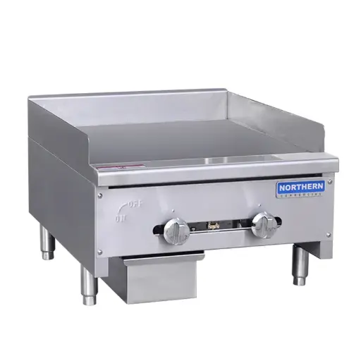 [FHT-HRG-24] GRIDDLE : GAS - 24" - 20MM PLATE - NORTHERN 