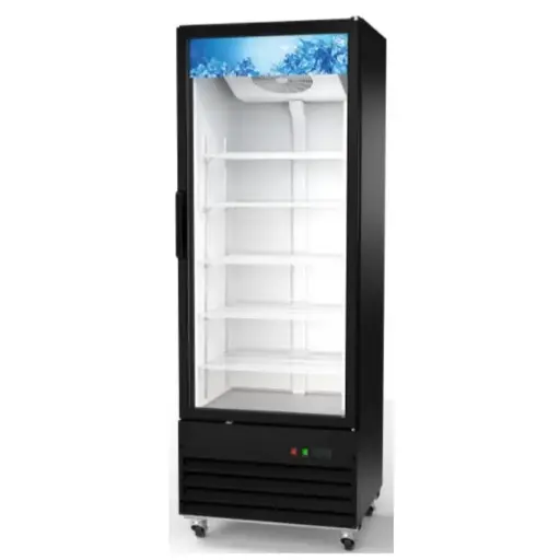 [XX-GDM-29R-HC] CHILLER : UPRIGHT - GLASS - 1 DOOR | 19CUBIC - RIGID