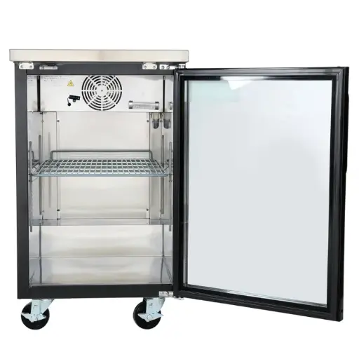 [XX-UBB-1G-HC] RIGID - CHILLER - BACKBAR : 1 DOOR