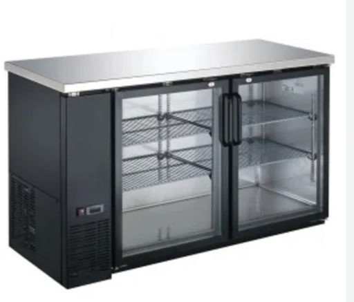 [XX-UBB-24-48G-HC] RIGID - CHILLER - BACKBAR : 2 DOOR
