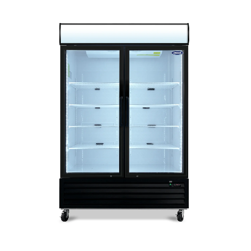 [SA-SC1390F] CHILLER : UPRIGHT - GLASS - 2 DOOR | 40 CUBIC - RIGID