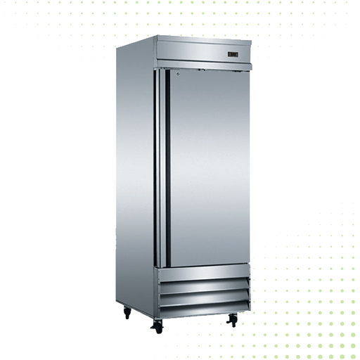 [XX-CFD-1RR-E-HC] RIGID - UPRIGHT CHILLER : SOLID - 1 DOOR