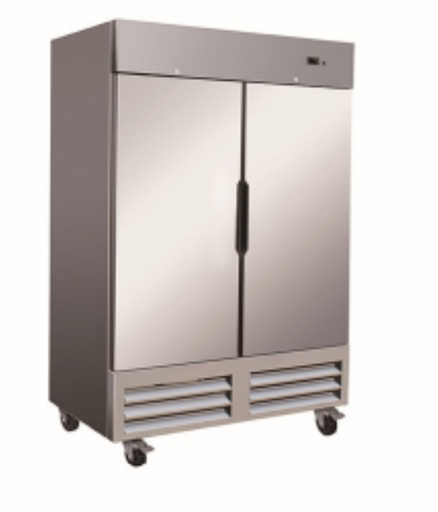 [FC-HC-54RF] RIGID - UPRIGHT CHILLER/FREEZER : CONVERTIBLE SOLID - 2 DOOR / 49 CUBIC