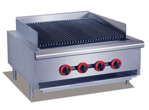 [UN-HGL-84] GRILL : CHAR BROILER - W/ LAVA ROCK - 24" - RIGID
