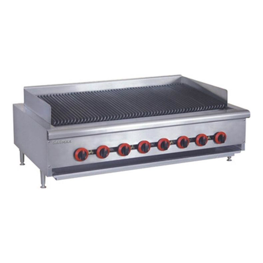 [UN-HGL-88] GRILL : CHAR BROILER - W/ LAVA ROCK - 48" - RIGID
