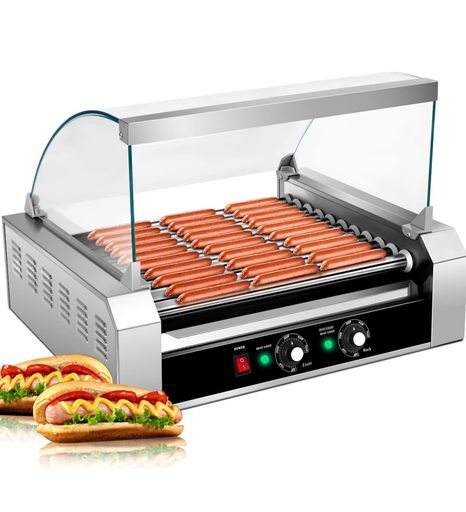 [UN-HHDW-11A] HOT DOG ROLLER - 11 ROLLER - RIGID