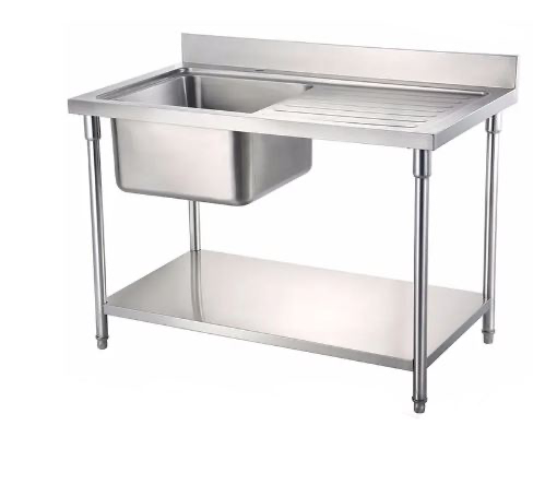 [SA-STR127BR1] SINK : 1 BOWL 1 DRAINBOARD - 20" - RIGID