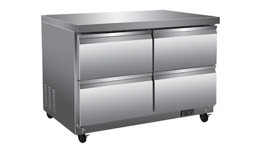 [FC-HC-UC48-4D] CHILLER : UNDER COUNTER - 4 DRAWER | 12 CUBIC | 48" - RIGID 