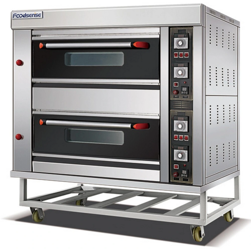 [UN-HGO-24A] RIGID : GAS STONE OVEN - 2 DECK