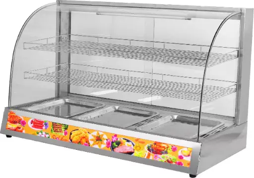 [UN-HW-3PS] WARMER : PASTRY - 37” - SS - RIGID