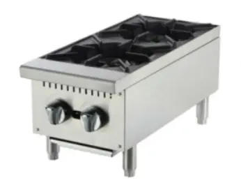 [FS-F6602R] STOVE : TABLE TOP - 2 BURNER | GAS - RIGID 