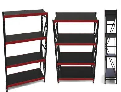 [HD-PR-2000] RIGID- SHELVING - SOLID : 4 RACK 300 KG