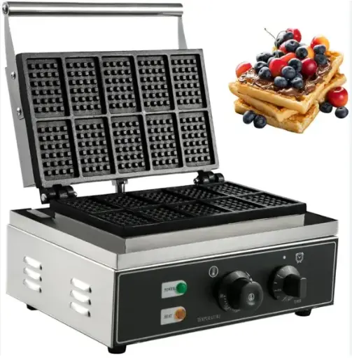 [FS-HWB-1110] RIGID - WAFFLE BAKER - 1 PLATE - SQUARE