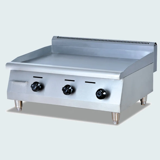 [FS-K6610R] GRIDDLE : GAS - 24" - 16MM PLATE - RIGID 