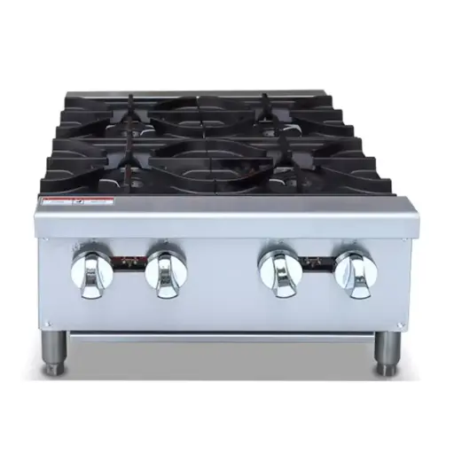 [FS-F6604R] STOVE : TABLE TOP - 4 BURNER | GAS - RIGID