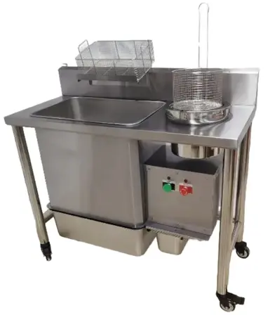 [FS-HBT-1200] BREADING STATION - ELECTRIC - RIGID 