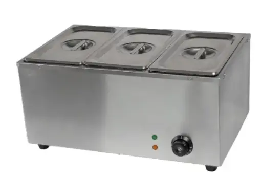 [FS-HB-3V] WARMER : STEAM - 3 THIRD PAN (TABLETOP) - RIGID 