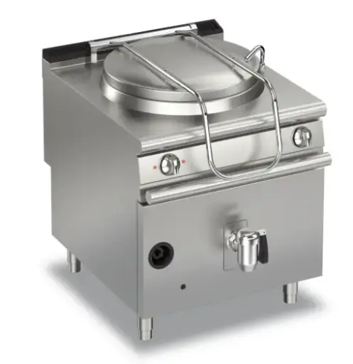 [UN-HGK-150] FRYER : BRAZING PAN - JACKET BOILING PAN - GAS - RIGID