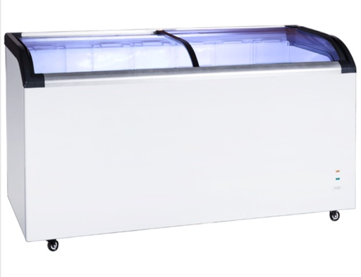 [SA-SD-620Q] RIGID - FREEZER-TOP CURVED SLIDING GLASS LID