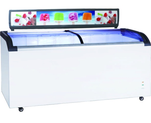 [SASD-520Q] RIGID - TOP CURVED SLIDING GLASS LID